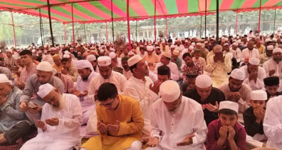 সাভারে  ঈদুল ফিতরের নামাজ